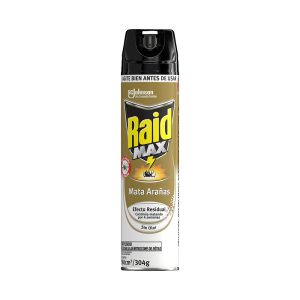 Insecticida Aerosol Raid Max Mata Arañas 360 cc