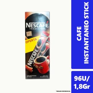 Nescafé tradición stick 96 unidades