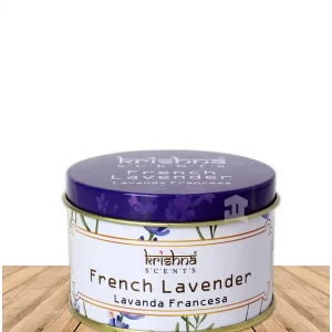 Vela Doble mecha Krishna Lavanda