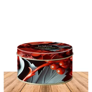 Vela Triple mecha Krishna Frutos Rojos