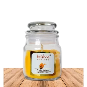 Vela aromática frasco 75 gr Explosión cítrica