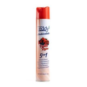 Aromatizante Aerosol Teddy 400 ml Frutos Rojos