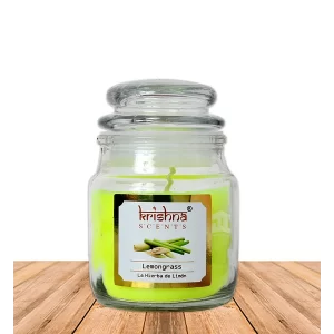 Vela aromática frasco 75 gr Limón