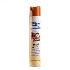 Aromatizante Aerosol Teddy 400 ml Manzana Canela