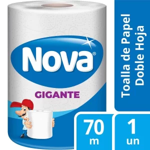 Toalla de papel D/H Nova 70 mts.