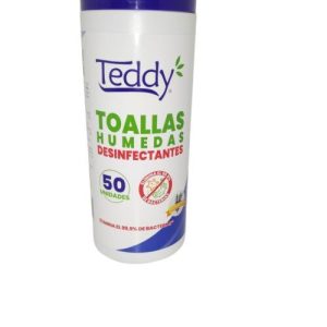 Toallas desinfectantes Teddy 50 Unidades Caniste